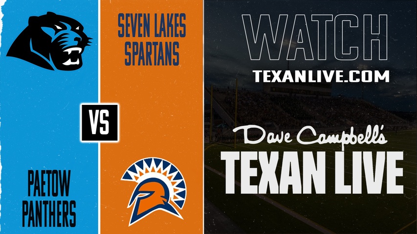 Paetow vs Seven Lakes - 7:00PM - 10/16/2025 - Football - Live from Rhodes Stadium