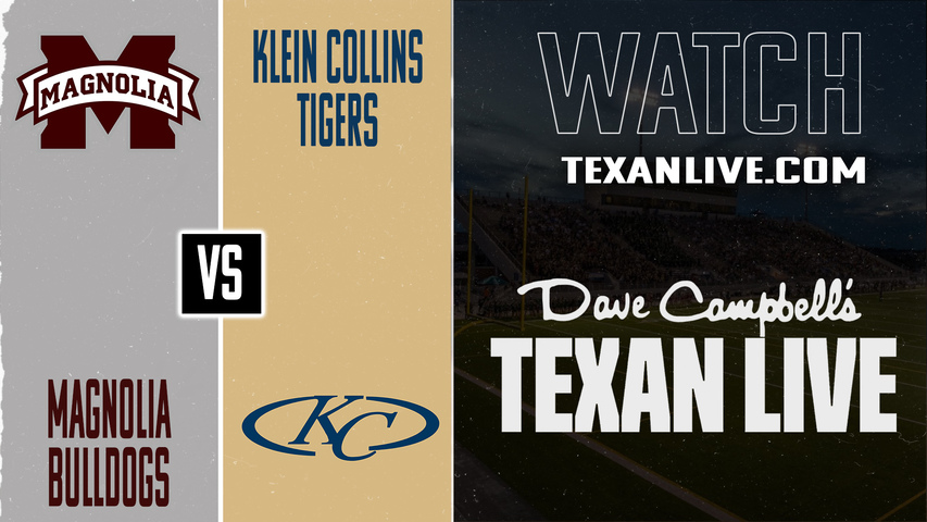 Magnolia vs Klein Collins - 7:00PM - 10/16/2025 - Football - Live from Klein Memorial Stadium