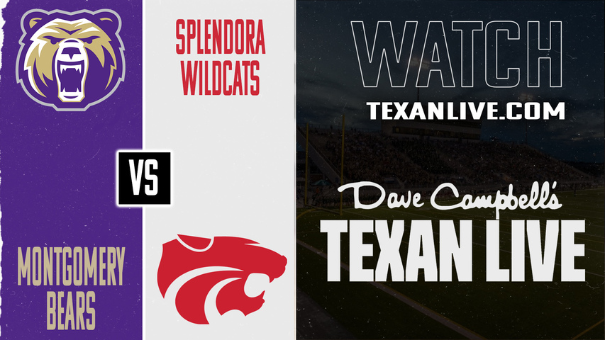 Montgomery vs Splendora - 7:00PM - 10/16/2025 - Football - Live from Montgomery ISD Stadium