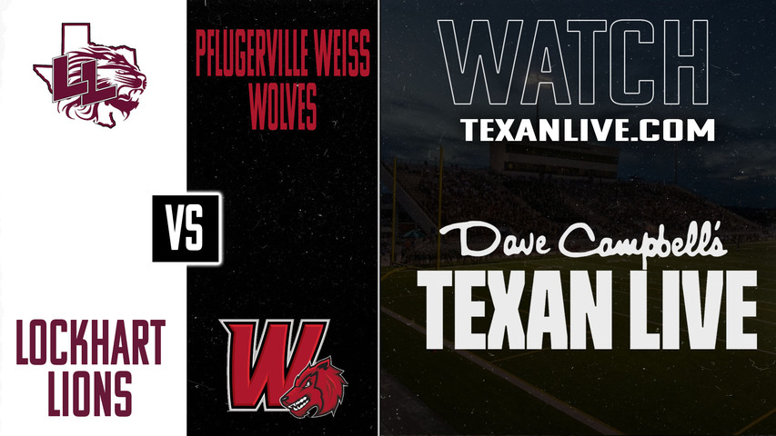 Lockhart vs Pflugerville Weiss - 7:00PM - 10/16/2025 - Football - Live from The Pfield