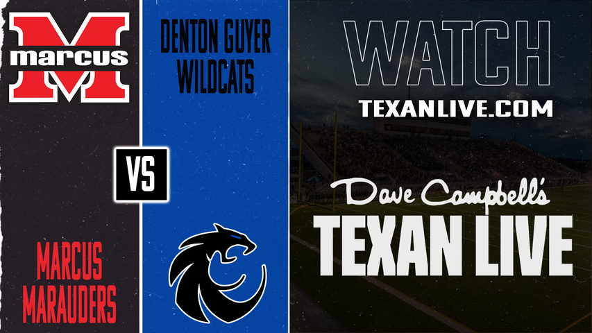 Marcus vs Denton Guyer (Wildcats Broadcast) - 7:00PM - 10/16/2025 - Football - Live from CH Collins Stadium