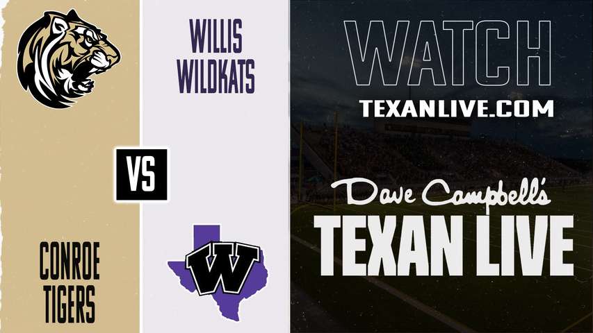 Conroe vs Willis - 7:00PM - 10/17/2025 - Football - Live from Yates Stadium
