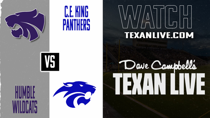 Humble vs C.E. King - 7:00PM - 10/17/2025 - Football - Live from Panther Stadium