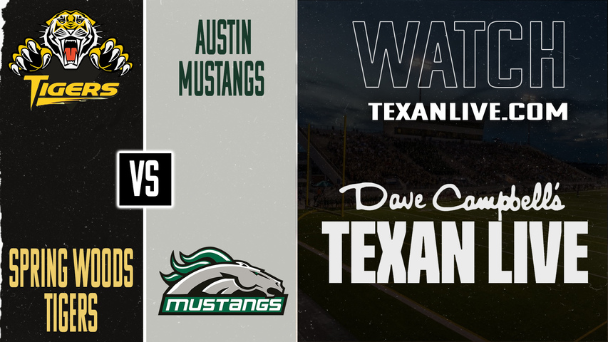 Spring Woods vs Houston Austin - 7:00PM - 10/17/2025 - Football - Live from Barnett Stadium