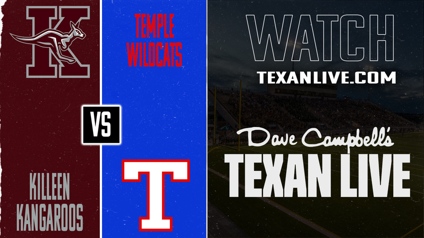 Killeen vs Temple - 7:00PM - 10/17/2025 - Football - Live from Wildcat Stadium