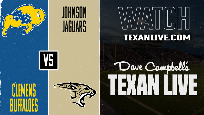 Clemens vs Buda Johnson - 7:30PM - 10/17/2025 - Football - Live from Lenhoff Stadium