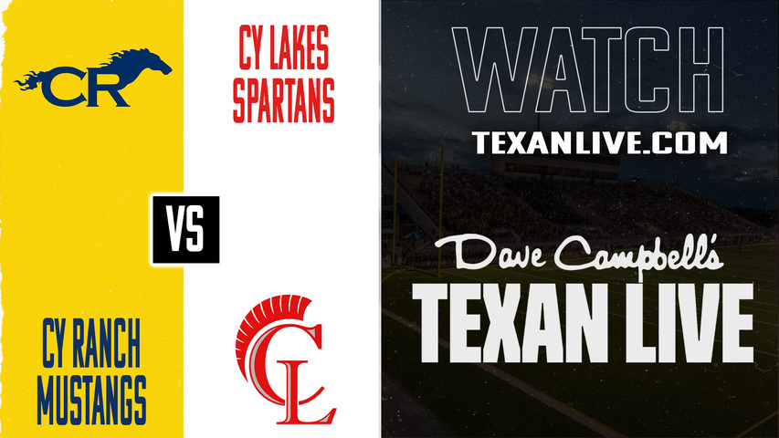 Cy Ranch vs Cy Lakes - 7:00PM - 10/18/2025 - Football - Live from CFFCU Stadium