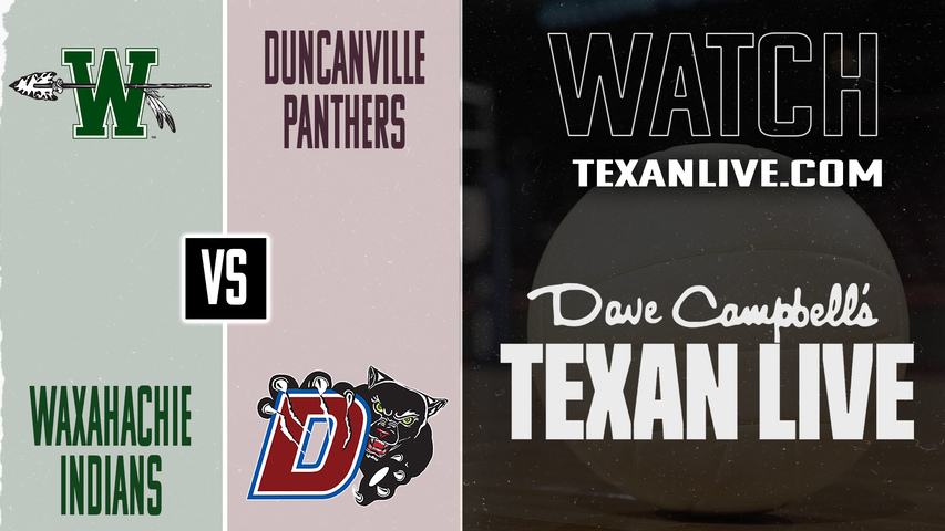 Waxahachie vs Duncanville – 6:30PM – 10/14/2025 – Volleyball – Live from Sandra Meadows Memorial Arena
