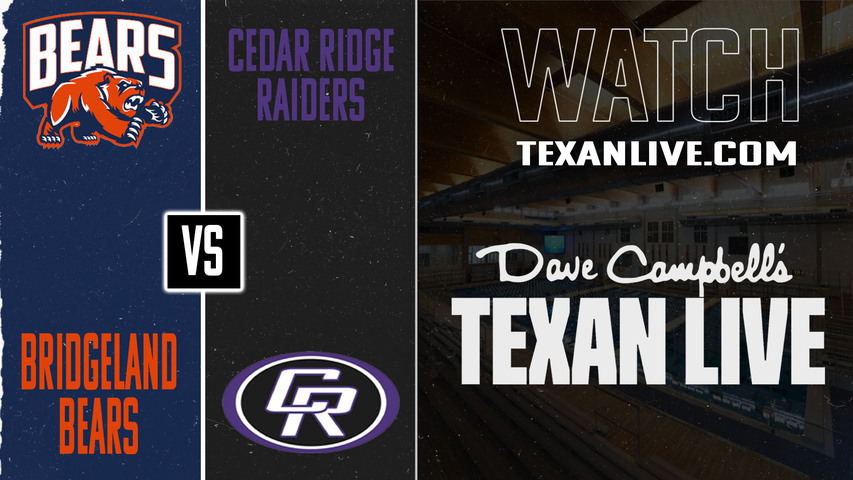 Bridgeland vs Cedar Ridge- Girls - Region III - Regional Semi-Finals - 2:30PM - 10/17/2025 - Waterpolo - Live from CFISD Natatorium