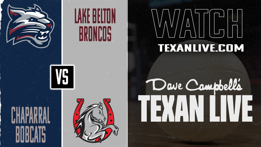 Chaparral vs Lake Belton – 6:30PM – 10/21/2025 – Volleyball – Live from Lake Belton High School