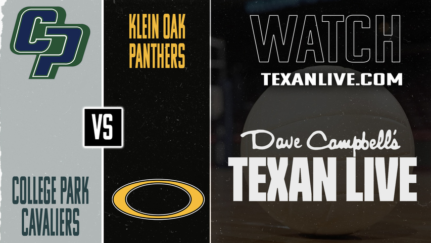 College Park vs Klein Oak – 5:30PM – 10/21/2025 – Volleyball – Live from Klein Oak High School