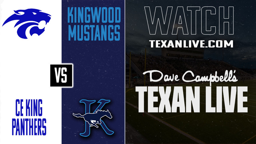 CE King vs Kingwood – 7:00PM – 10/23/2025 – Football – Live from Turner Stadium