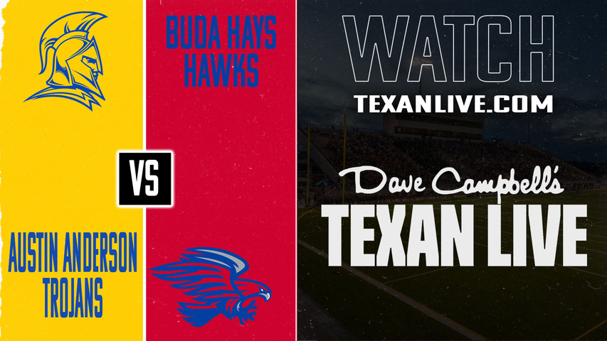 Austin Anderson vs Buda Hays – 7:30PM – 10/23/2025 – Football – Live from Shelton Stadium