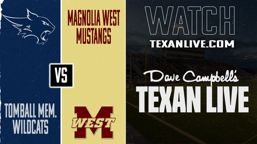 Tomball Memorial vs Magnolia West – 7:00PM – 10/24/2025 – Football – Live from Tomball ISD Stadium