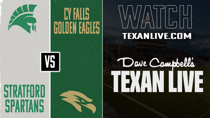 Stratford vs Cy Falls – 11:00AM – 10/25/2025 – Football – Live from CFFCU Stadium