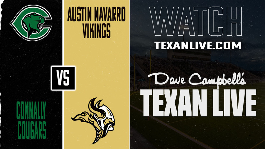 Connally vs Navarro – 7:30PM – 10/23/2025 – Football – Live from Nelson Field