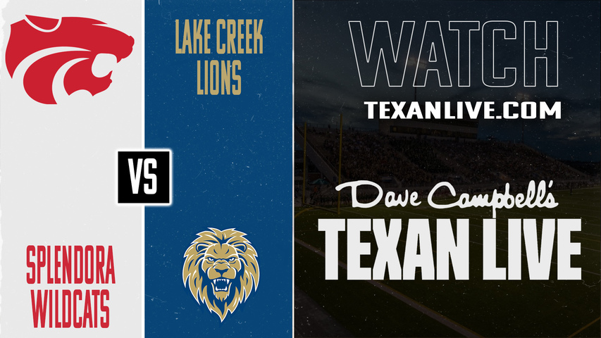 Splendora vs Lake Creek – 7:00PM – 10/30/2025 – Football – Live from Montgomery ISD Stadium