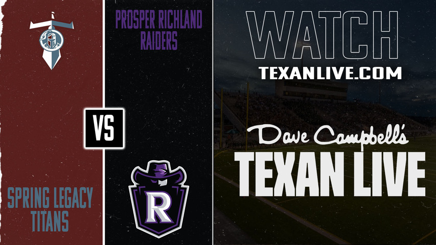 Legacy School of Science vs Richland – 7:00PM – 10/30/2025 – Football – Live from Richland Stadium