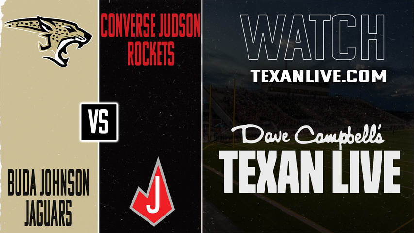 Buda Johnson vs Judson – 7:30PM – 10/31/2025 – Football – Live from Rutledge Stadium