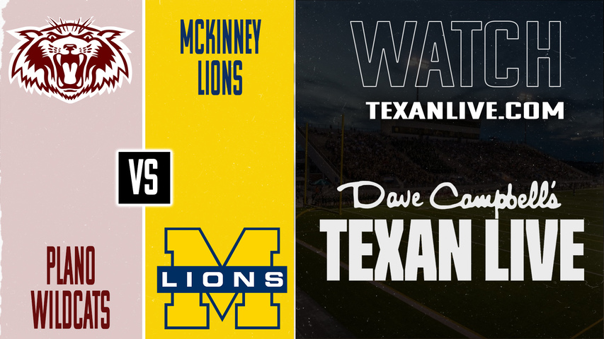 Plano vs McKinney – 7:00PM – 10/31/2025 – Football – Live from McKinney ISD Stadium