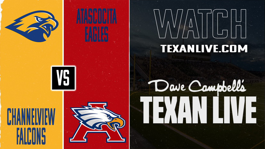 Channelview vs Atascocita – 6:00PM – 11/01/2025 – Football – Live from Turner Stadium