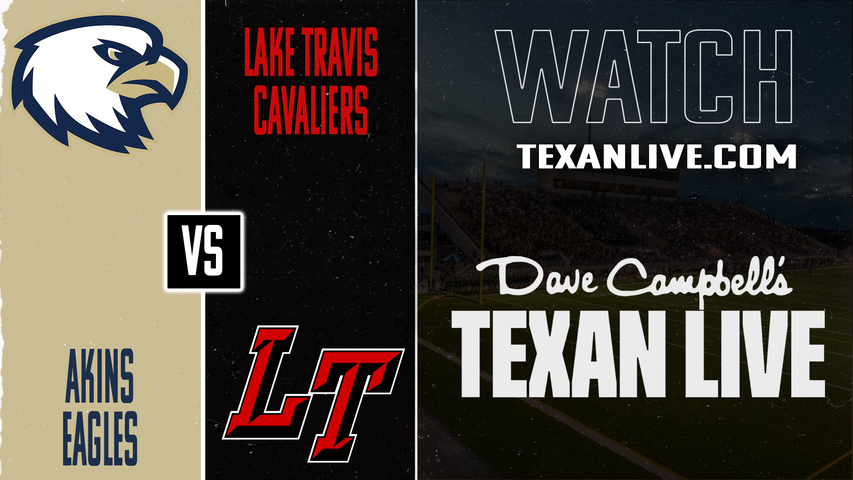 Akins vs Lake Travis - 7:30pm - 10/31/2025 - Football - Live from Tiger Stadium