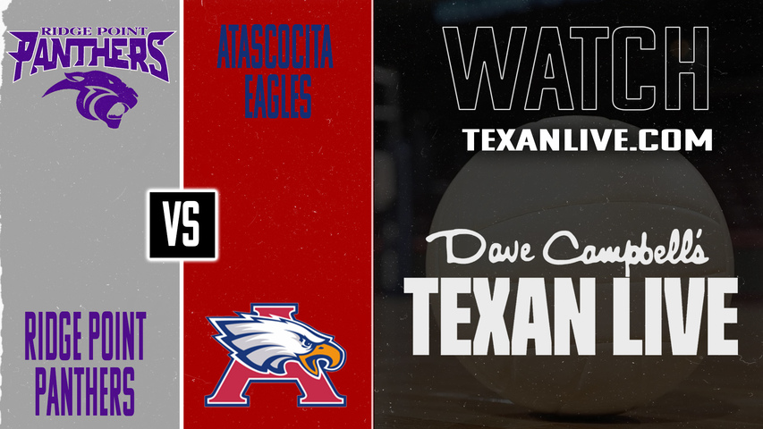 Ridge Point vs Atascocita – 5:30 pm – 11/4/2025 – Volleyball – Area Round – Live from Phillips Fieldhouse