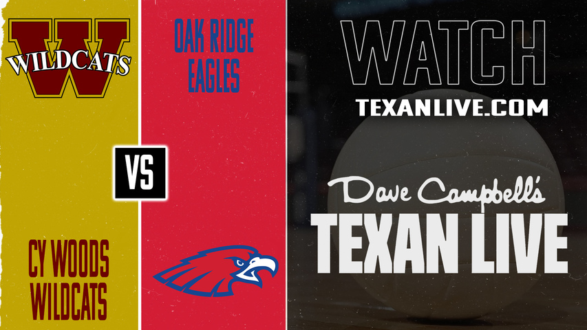 Cy Woods vs Oak Ridge – 5:30 pm – 11/4/2025 – Volleyball – Area Round – Live from Klein High School