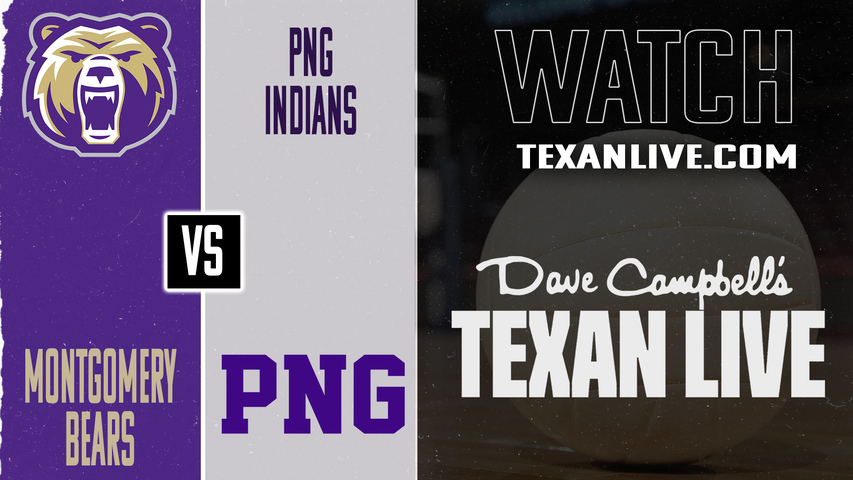 Montgomery vs PNG – 6:00 pm – 11/4/2025 – Volleyball – Area Round – Live from Kingwood Park High School