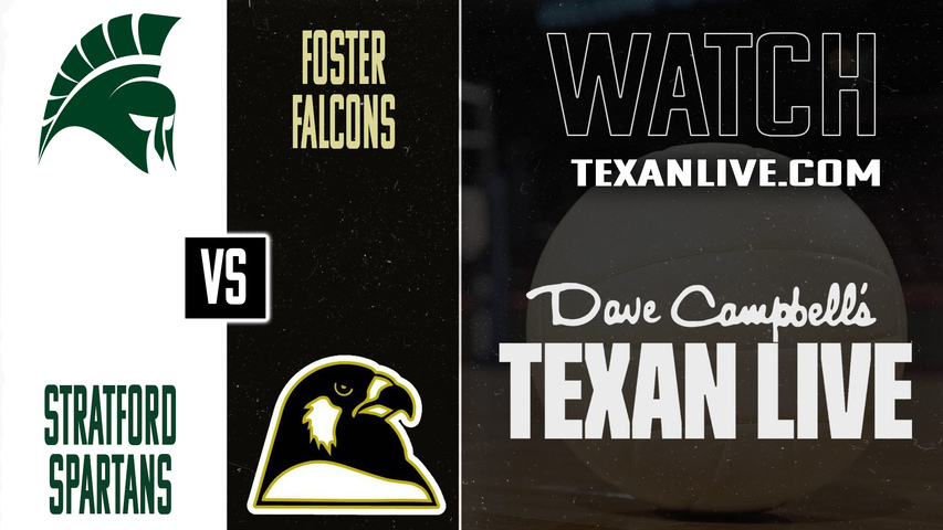 Stratford vs Foster – 5:00 pm – 11/4/2025 – Volleyball – Area Round – Live from Don Coleman Coliseum