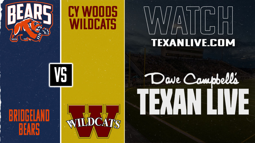Bridgeland vs Cy Woods – 6:30 pm – 11/6/2025 – Football – Live from Cy Fair FCU Stadium