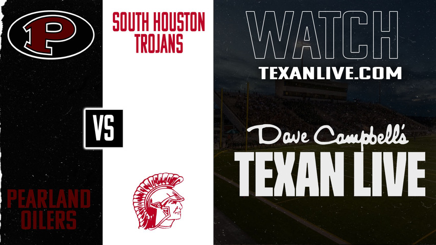 Pearland vs South Houston – 6:30 pm – 11/6/2025 – Football – Live from Veterans Memorial Stadium