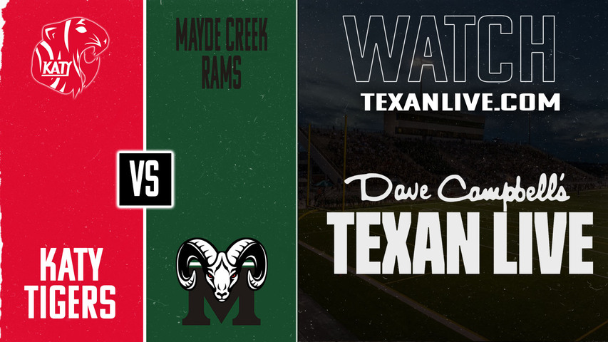 Katy vs Mayde Creek – 7:00 pm – 11/6/2025 – Football – Live from Rhodes Stadium