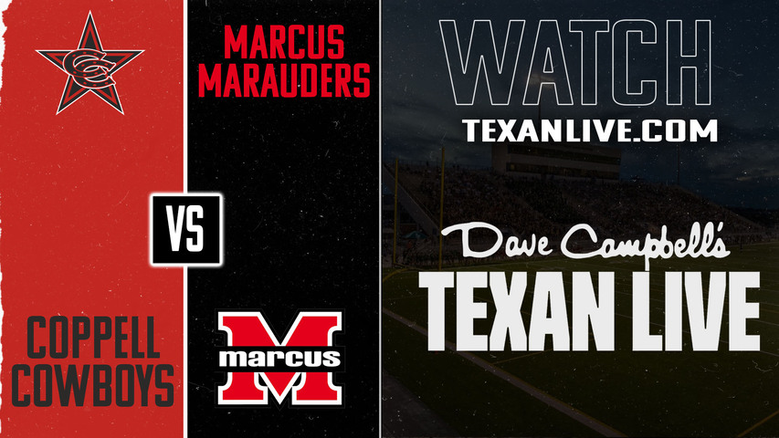 Coppell vs Marcus – 7:00 pm – 11/6/2025 – Football – Live from Marauder Stadium