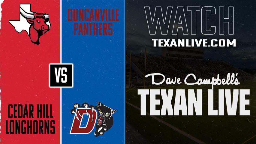 Cedar Hill vs Duncanville – 7:00 pm – 11/6/2025 – Football – Live from Panther Stadium