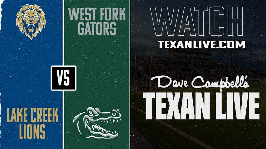 Lake Creek vs West Fork – 7:00 pm – 11/7/2025 – Football – Live from Randall Reed Stadium