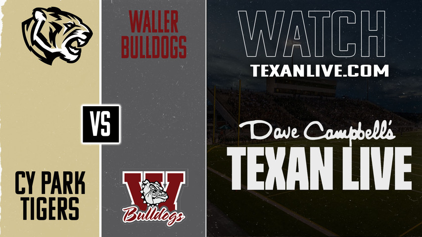 Cy Park vs Waller – 7:00 pm – 11/7/2025 – Football – Live from Daikin Stadium