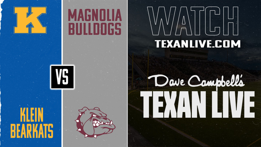Klein vs Magnolia – 7:00 pm – 11/7/2025 – Football – Live from Bulldog Stadium
