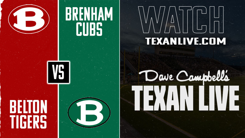 Belton vs Brenham – 7:00 pm – 11/7/2025 – Football – Live from Cub Stadium