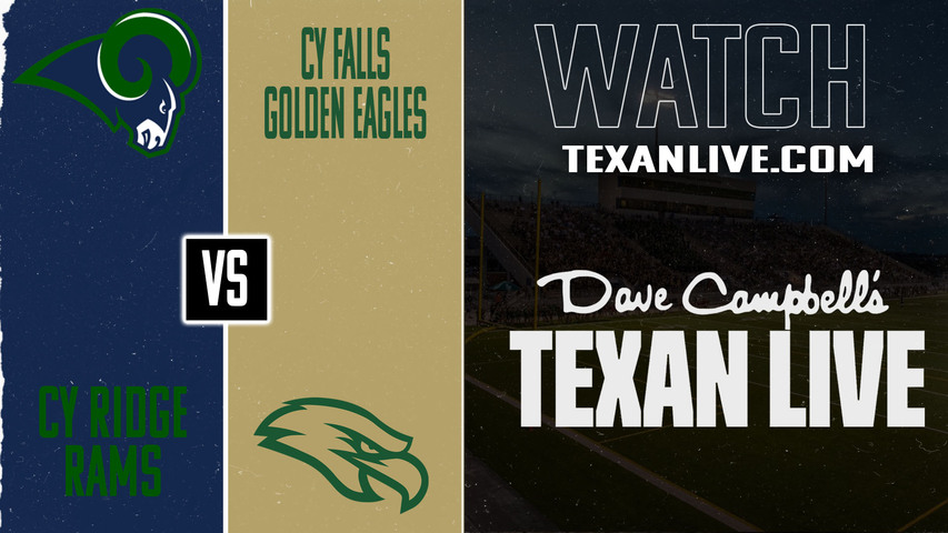 Cy Ridge vs Cy Falls – 1:00 pm – 11/8/2025 – Football – Live from Pridgeon Stadium