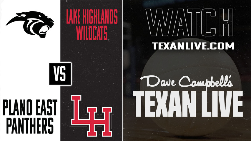 Plano East vs Lake Highlands – 5:30 pm – 11/4/2025 – Volleyball – Area Round – Live from Sachse High School