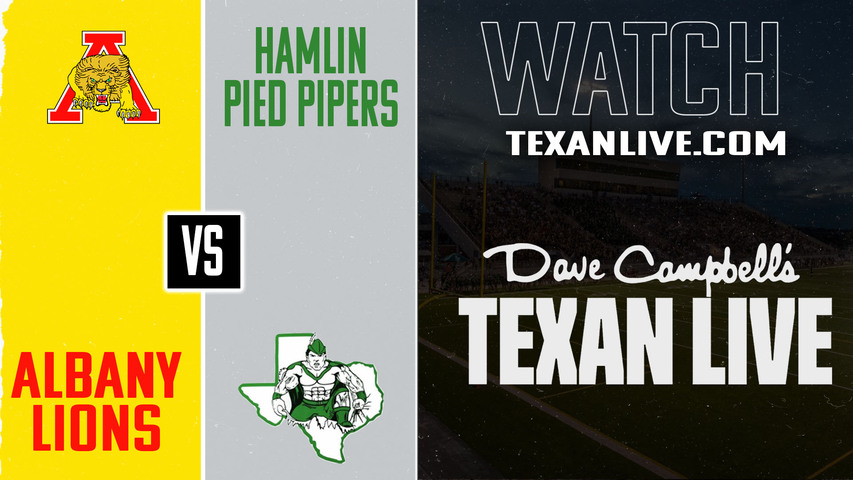 Albany vs Hamlin– 7:00 pm – 11/7/2025 – Football – Live from Piper Stadium