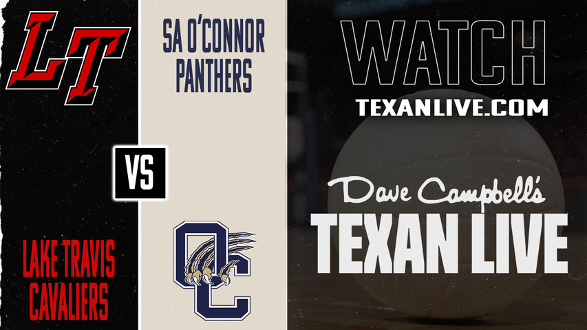 Lake Travis vs O'Conner – 7pm – 11/4/2025 – Volleyball – Area Round – Playoffs – Live from Buda Johnson High School