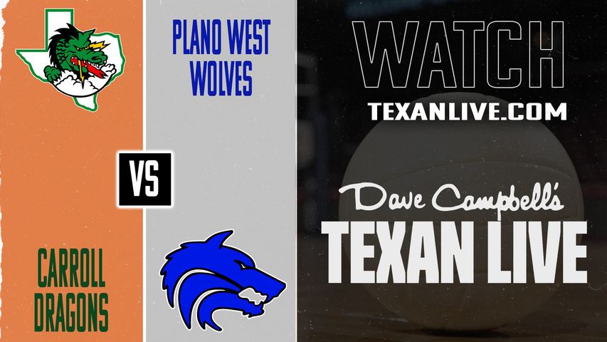 Southlake Carroll vs Plano West – 6:30 pm – 11/7/2025 – Volleyball – Regional Semi-Finals – Live from Marcus High School