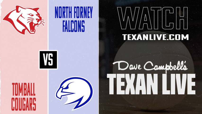 Tomball vs North Forney – 6:00 pm – 11/11/2025 – Volleyball – Regional Finals – Live from Temple High School