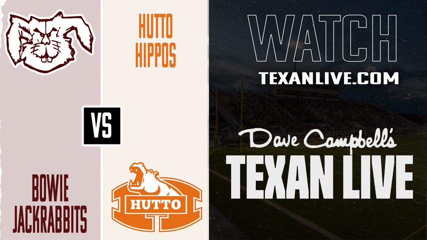 Bowie vs Hutto – 7:30 pm – 11/14/2025 – Football – Bi-district – Playoffs – Live from Hippo Memorial Stadium