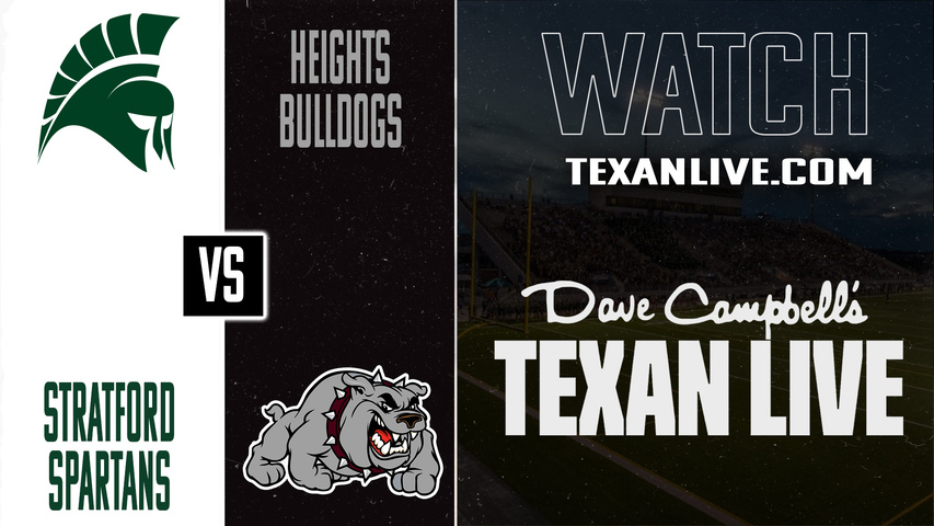 Stratford vs Houston Heights – 2:00 pm – 11/15/2025 – Football – Bi-district – Playoffs – Live from Delmar Stadium