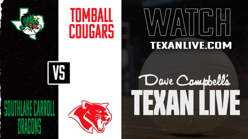 6A D2 – Southlake Carroll vs Tomball – 1:00 pm – 11/15/2025 – Volleyball – State Semi-finals – Live from Wiley G. Thomas Coliseum