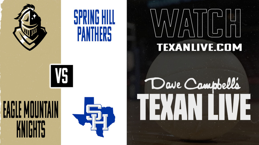 4A D2 – Eagle Mountain vs Spring Hill – 1:00 pm – 11/15/2025 – Volleyball – State Semi-finals – Live from Wilkerson–Greines Activity Center