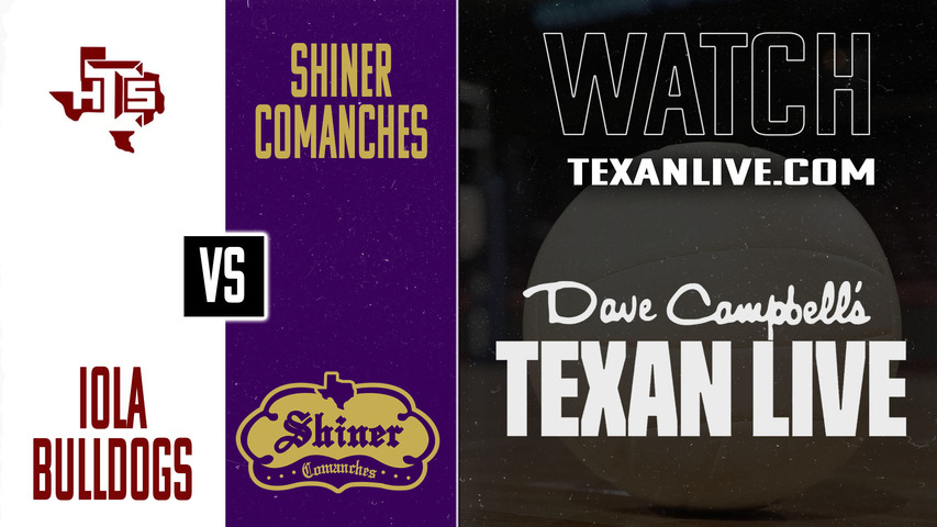 2A D2 – Iola vs Shiner – 1:00 pm – 11/15/2025 – Volleyball – State Semi-finals – Live from Brenham High School